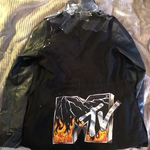 Jacket with MTV logo